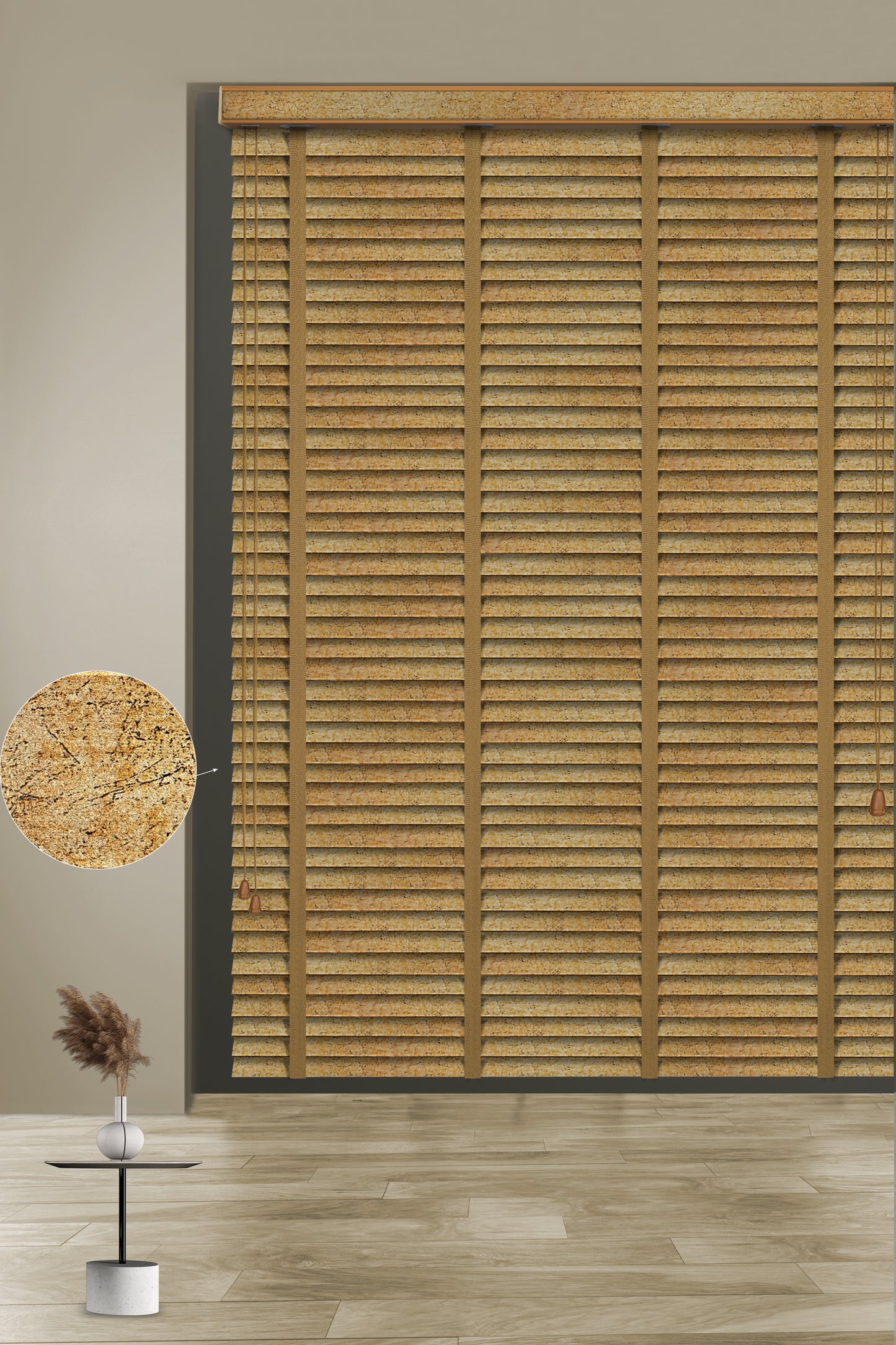 Taped Venetian Blinds