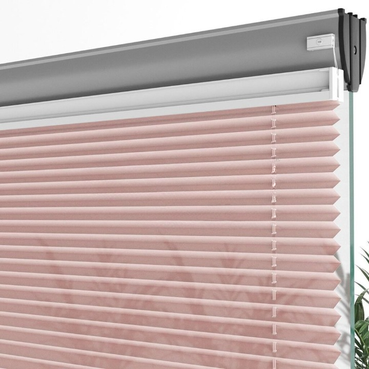 16 MM Diamond Series Pink Pleated Blind