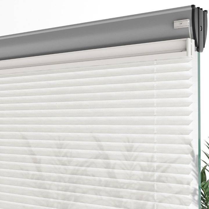 16 MM Ecru Sheer Pleated Blind