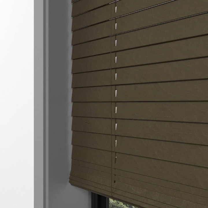 25mm Tiger Eye Basswood Blinds