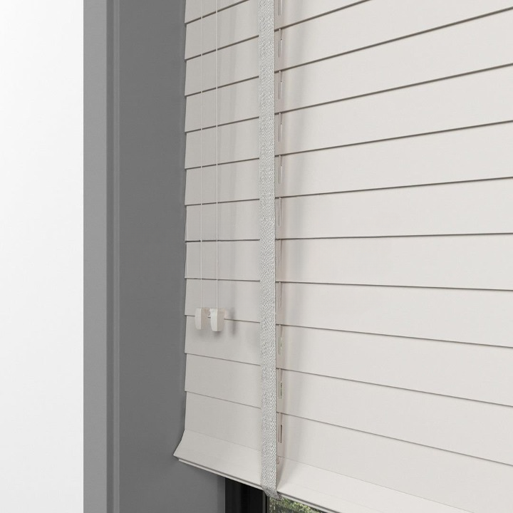 35mm Cream Basswood Blinds