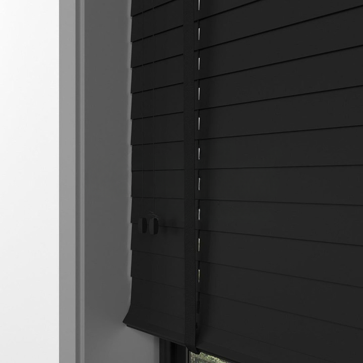 35mm Black Basswood Blinds
