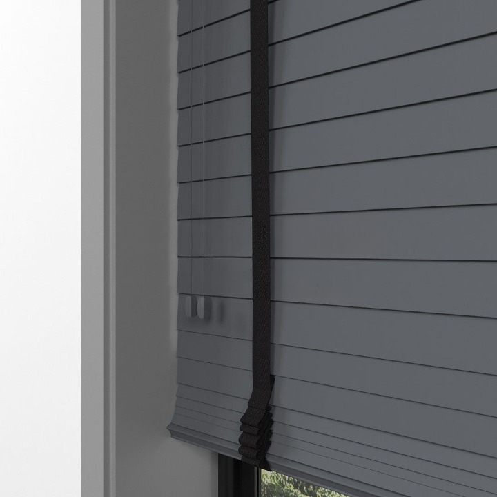 50mm Smoked Basswood Blinds