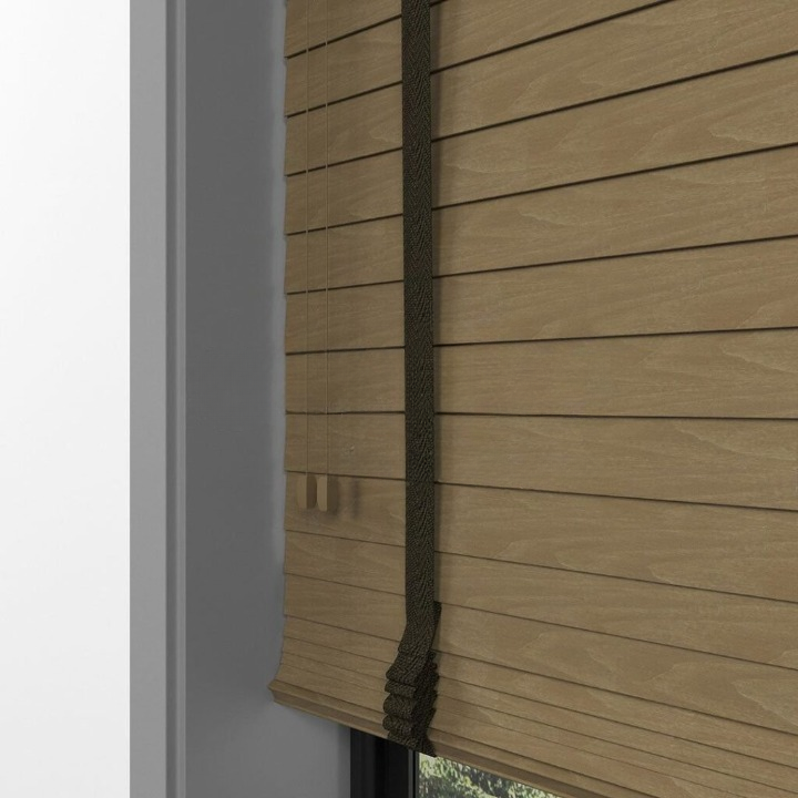 50mm Nut Basswood Blinds
