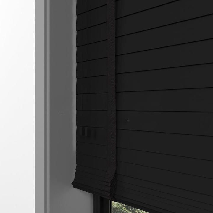 50mm Black Basswood Blinds