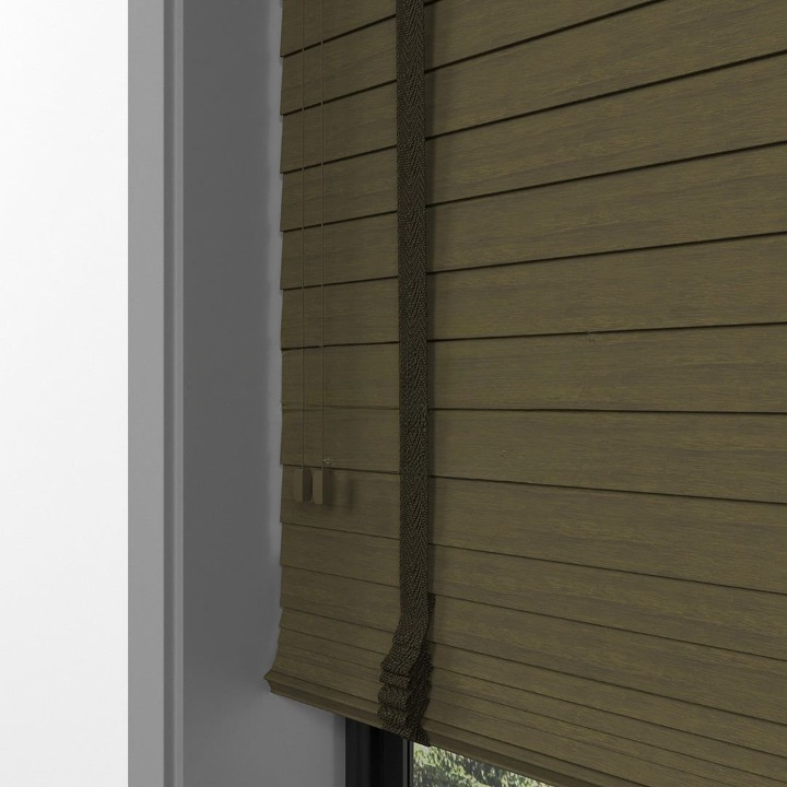 50mm Chestnut Farywood Blinds