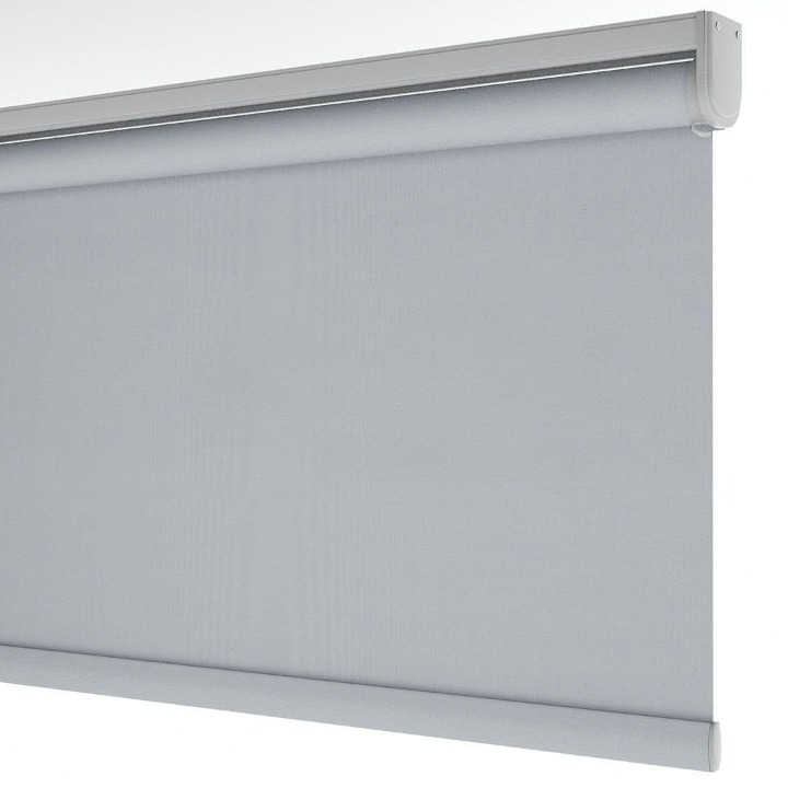 Light Grey Blackout Roller Blinds