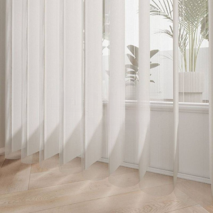Algar Light Mink Vertical Sheer Blind