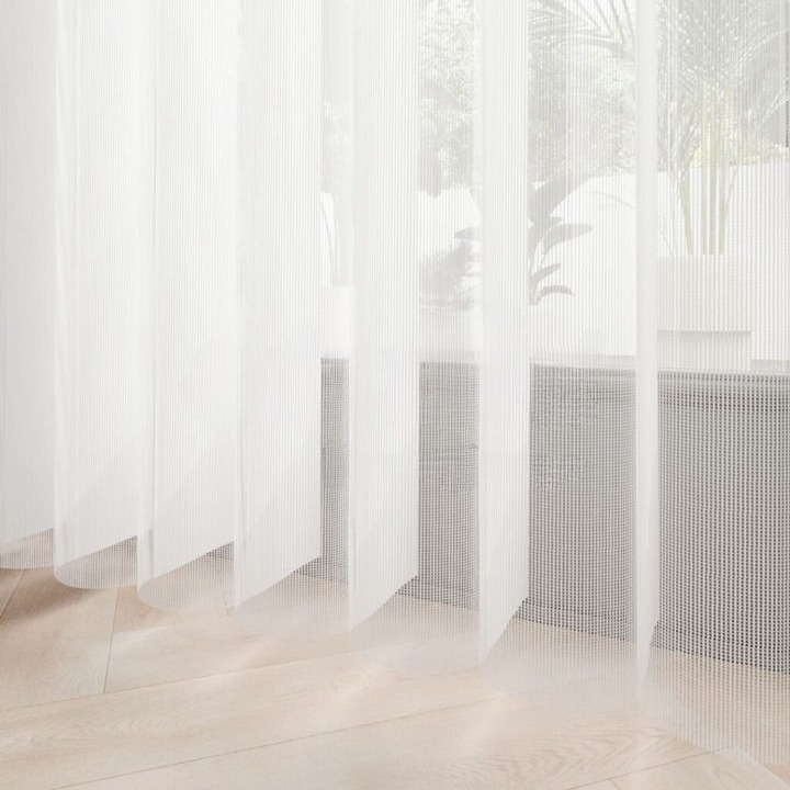 Carpet Print Vertical Sheer Blind