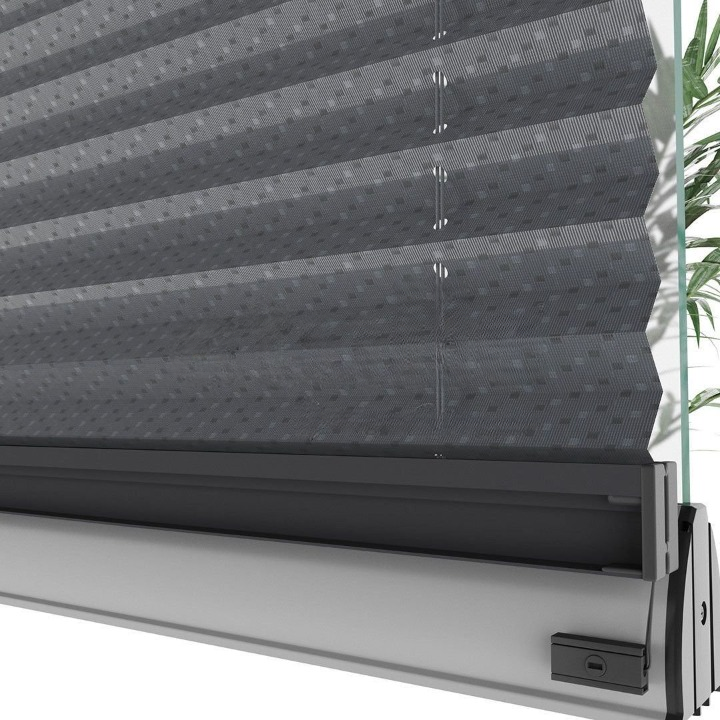 16 MM Touch Series Anthracite Pleated Blind