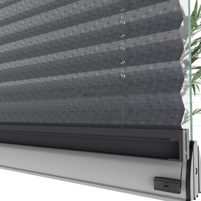 16 MM Touch Series Anthracite Pleated Blind