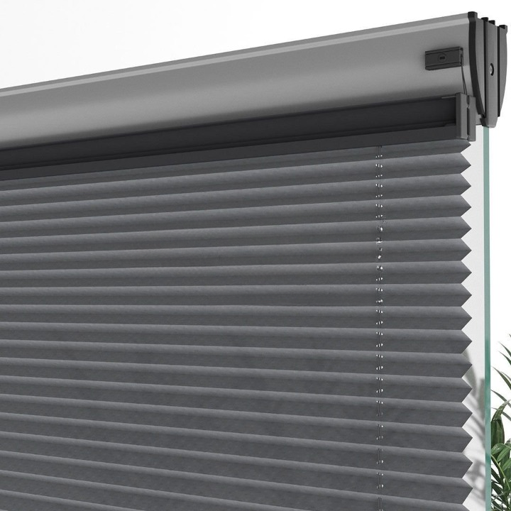 16 MM Touch Series Anthracite Pleated Blind