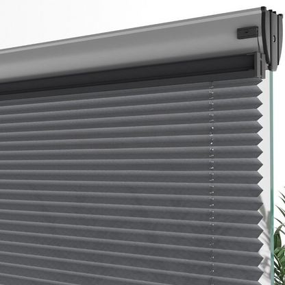 16 MM Touch Series Anthracite Pleated Blind