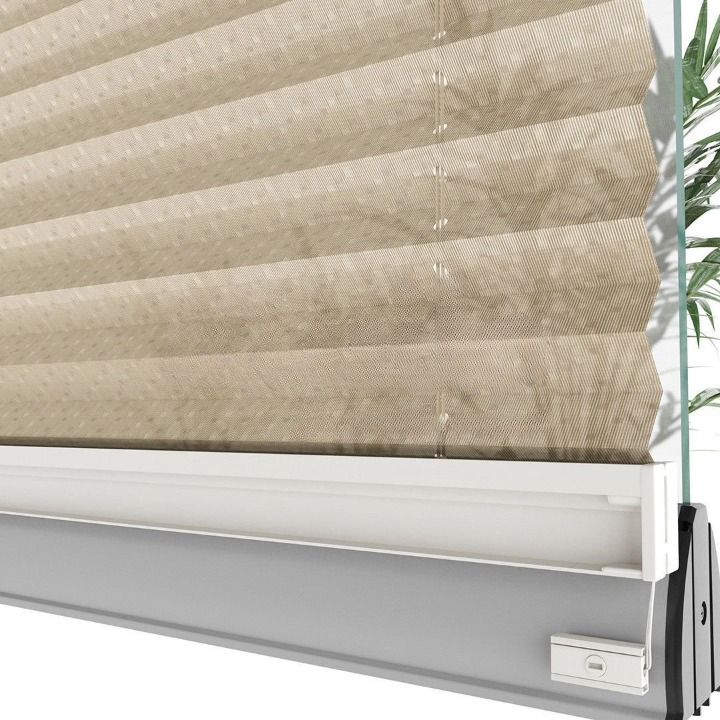 16 MM Touch Series Begie Pleated Blind