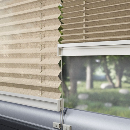 16 MM Touch Series Begie Pleated Blind