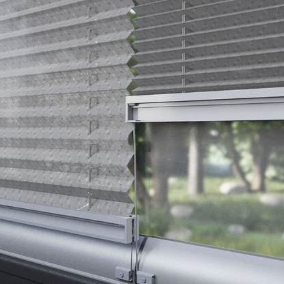 16 MM Touch Series Grey Pleated Blind