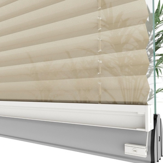 16 MM Diamond Series Beige Pleated Blind