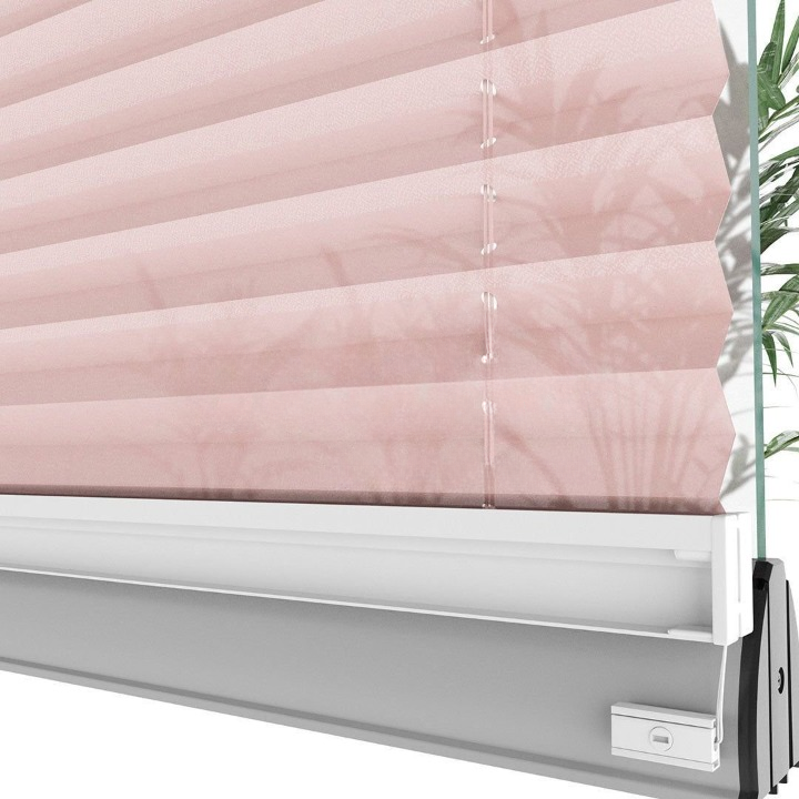 16 MM Diamond Series Pink Pleated Blind