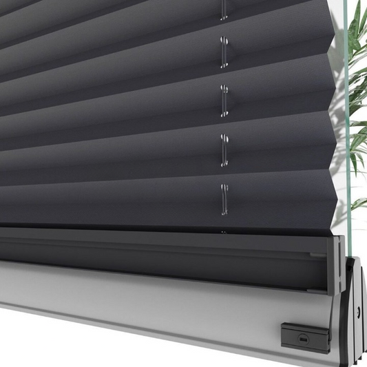 16 MM Anthracite Dimout Pleated Blind
