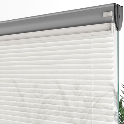 16 MM Ecru Sheer Pleated Blind