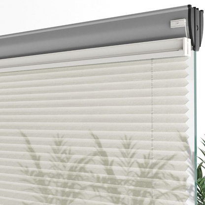 16 MM Cream Sheer Pleated Blind