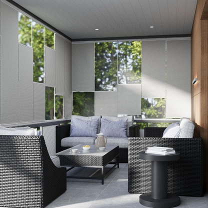 20 MM Honeycomb Grey Pleated Blind
