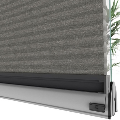 20 MM Honeycomb Dark Grey Pleated Blind