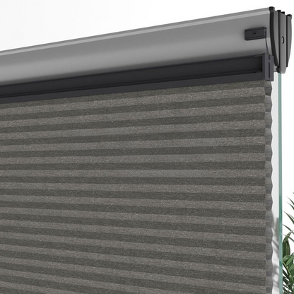 20 MM Honeycomb Dark Grey Pleated Blind