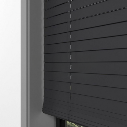 25mm Anthracite Basswood Blinds