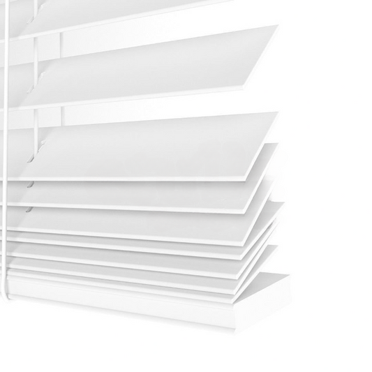 25mm White Basswood Blinds