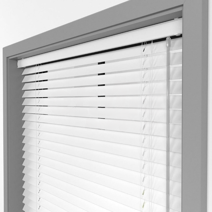 25mm White Basswood Blinds