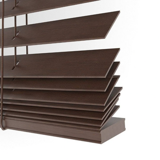 25mm Walnut Basswood Blinds