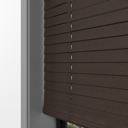 25mm Walnut Basswood Blinds