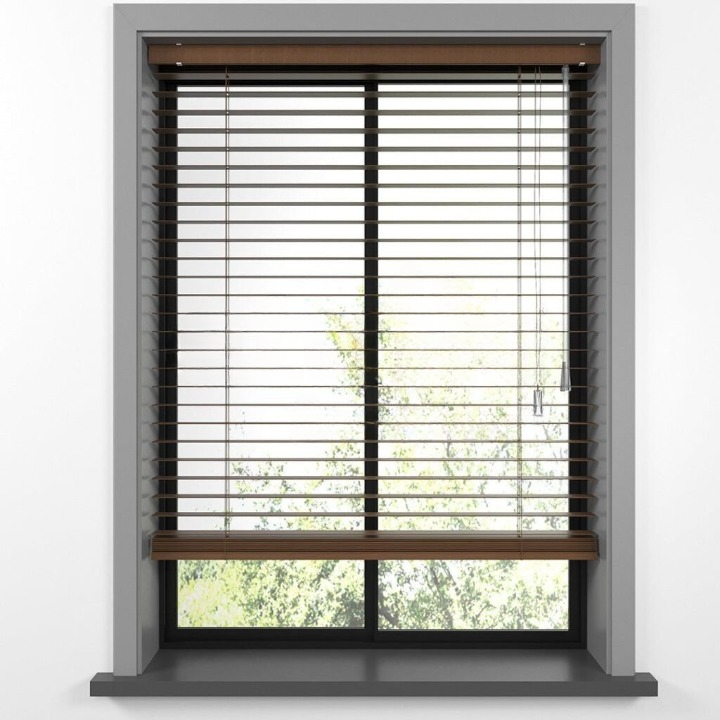 25mm Cherry Basswood Blinds