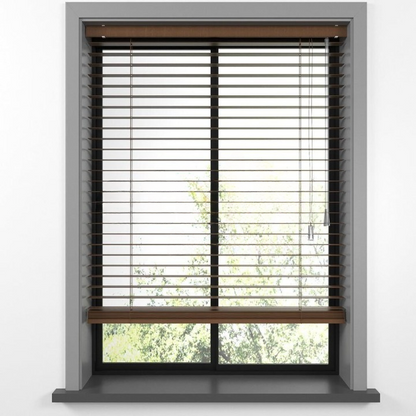 25mm Cherry Basswood Blinds