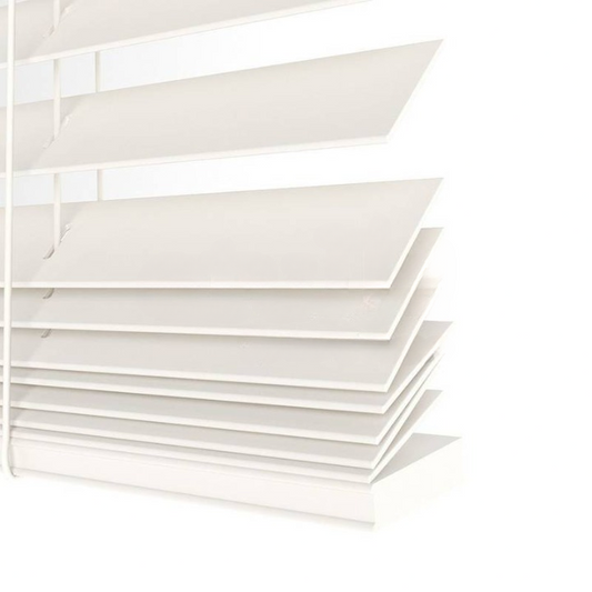 25mm Cream Basswood Blinds
