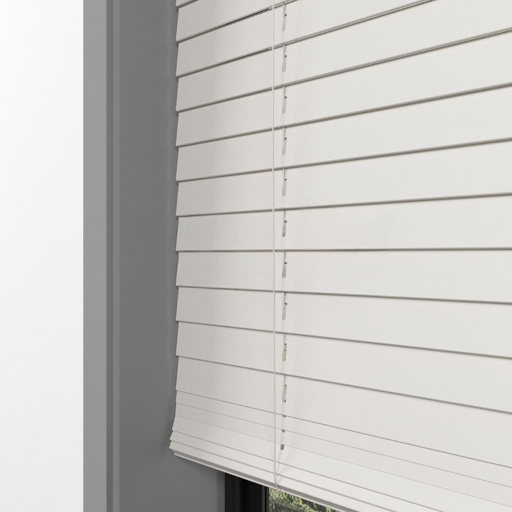25mm Cream Basswood Blinds