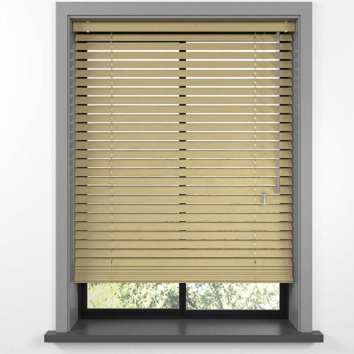 25mm Natural Basswood Blinds