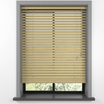 25mm Natural Basswood Blinds