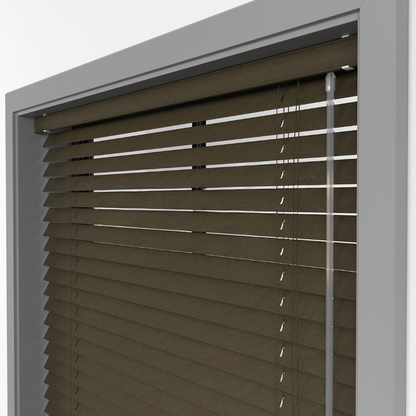 25mm Tiger Eye Basswood Blinds