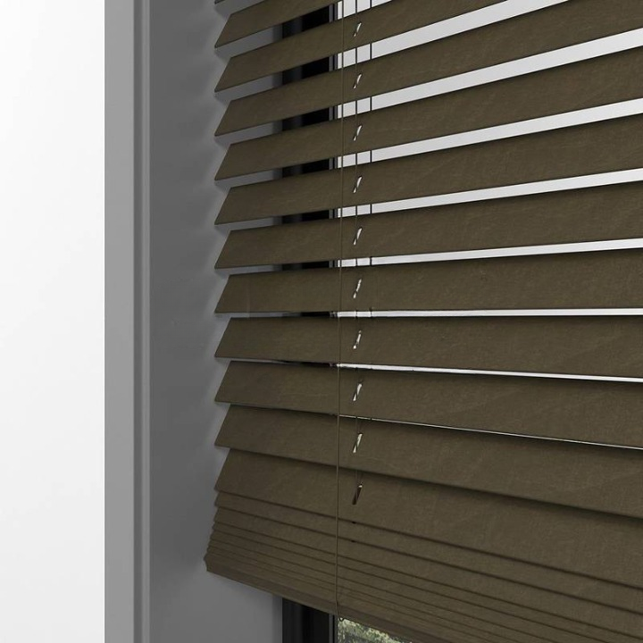 25mm Tiger Eye Basswood Blinds