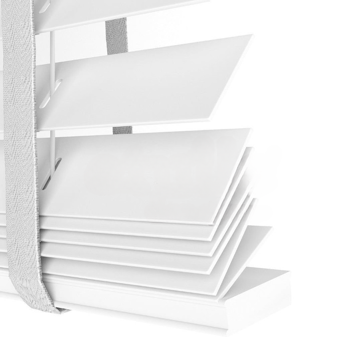 35mm White Basswood Blinds