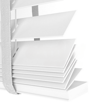 35mm White Basswood Blinds
