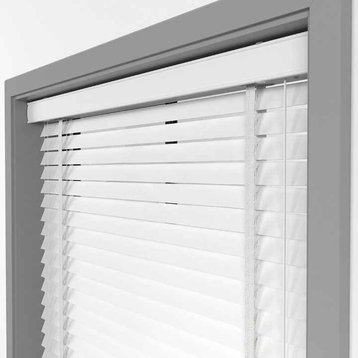 35mm White Basswood Blinds