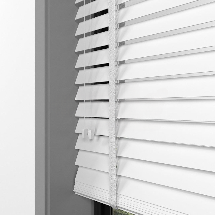 35mm White Basswood Blinds