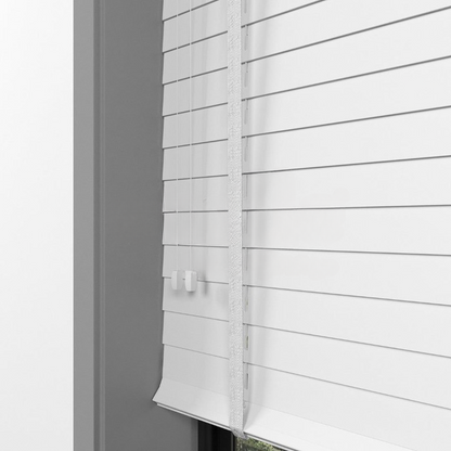 35mm White Basswood Blinds