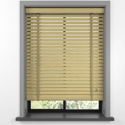 35mm Natural Basswood Blinds