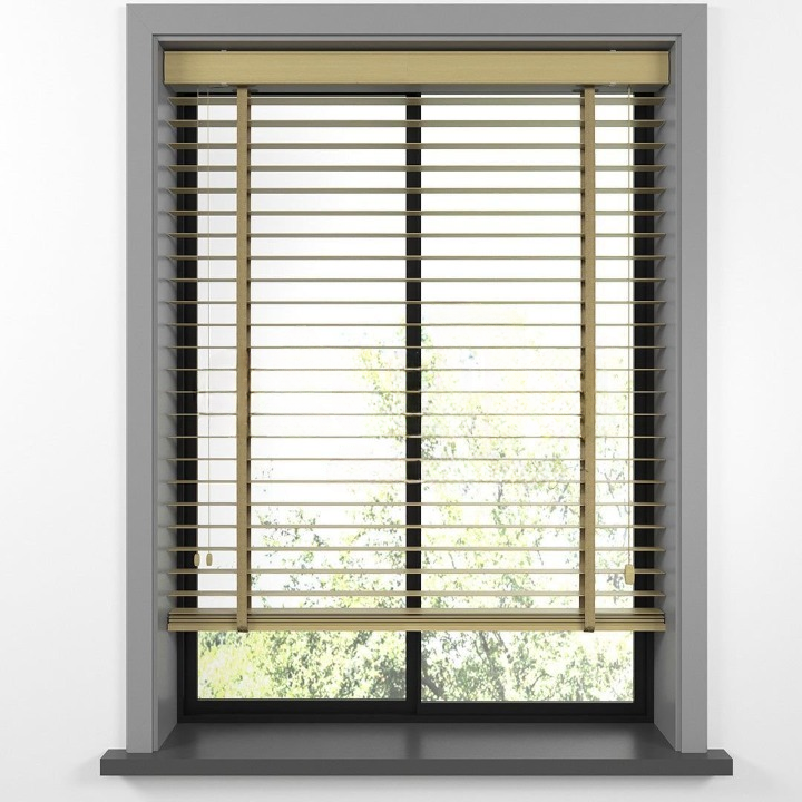 35mm Natural Basswood Blinds