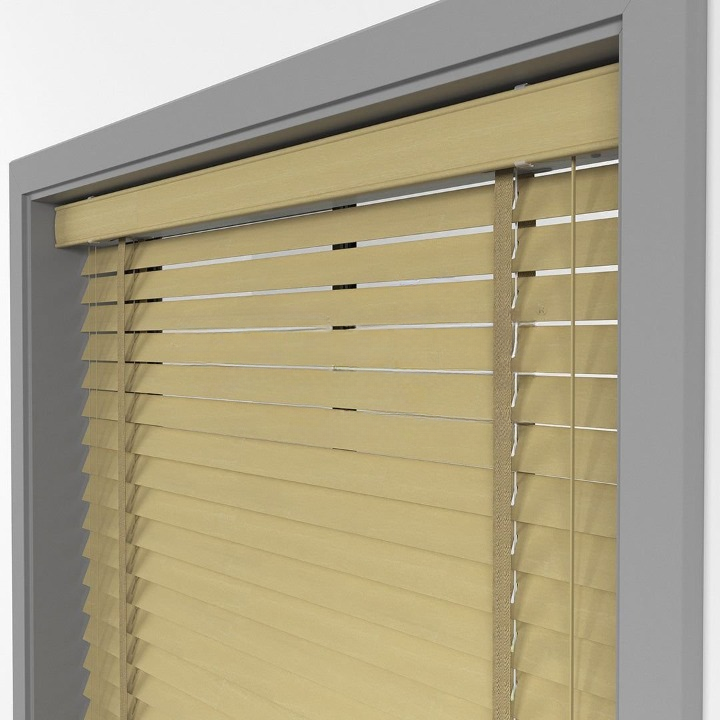 35mm Natural Basswood Blinds