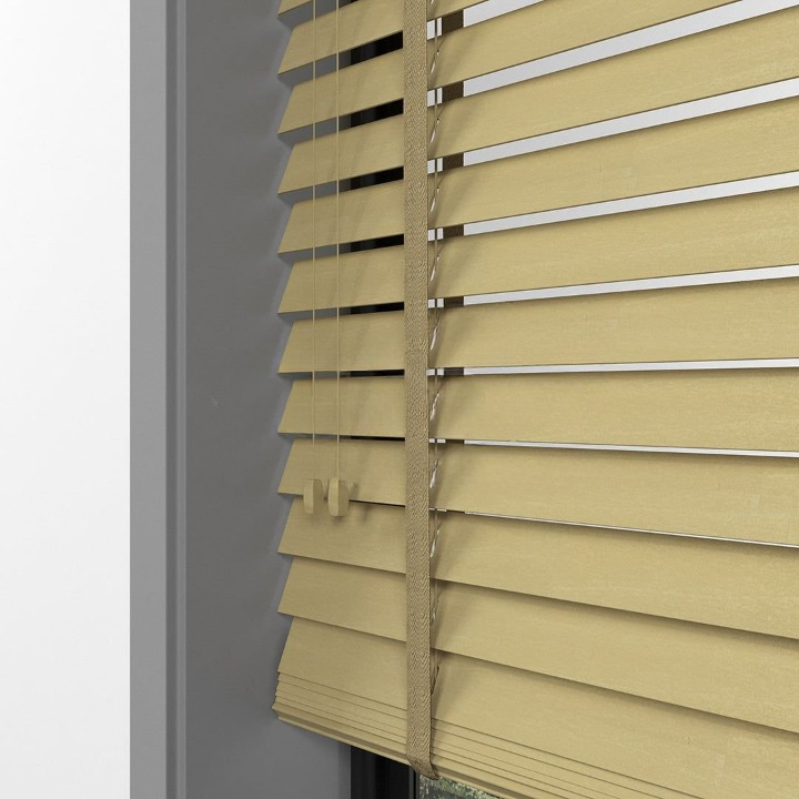 35mm Natural Basswood Blinds